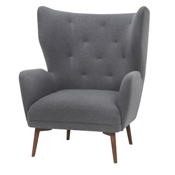 Modern & Contemporary Tall Wingback Chair Intended For Bouck Wingback Chairs (View 15 of 20)