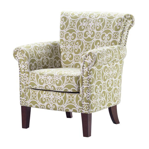 Nailhead Trim Accent Chair Intended For Suki Armchairs By Canora Grey (View 15 of 20)
