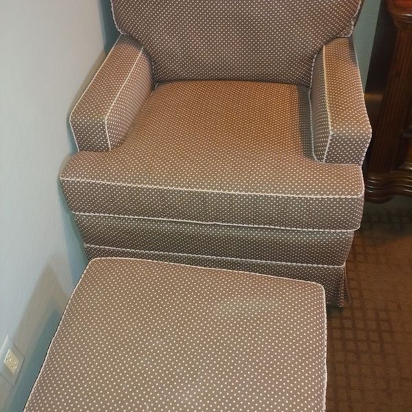 New And Used Chair With Ottoman For Sale In Surprise, Az Within Akimitsu Barrel Chair And Ottoman Sets (View 17 of 20)