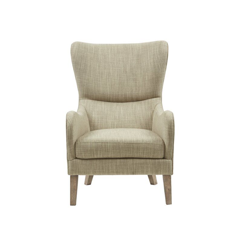 Oday 27.5" W Wingback Chair Pertaining To Allis Tufted Polyester Blend Wingback Chairs (Photo 15 of 20)