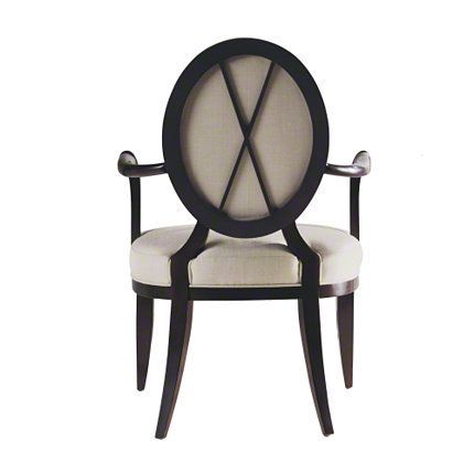 Oval X Back Dining Arm Chair | Dining Room Furniture Modern Pertaining To Hiltz Armchairs (View 11 of 20)