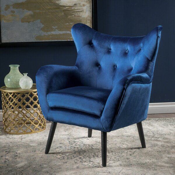 Patterned Wingback Chair Inside Waterton Wingback Chairs (Photo 18 of 20)