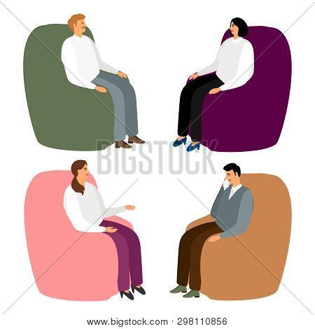 People Armchairs. Vector & Photo (free Trial) | Bigstock Regarding Popel Armchairs (Photo 13 of 20)