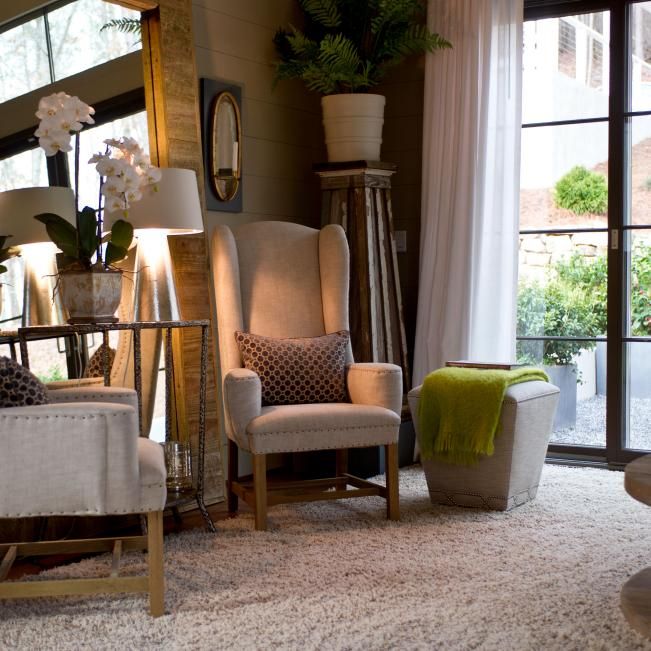 Photos | Hgtv Inside Sweetwater Wingback Chairs (View 11 of 20)