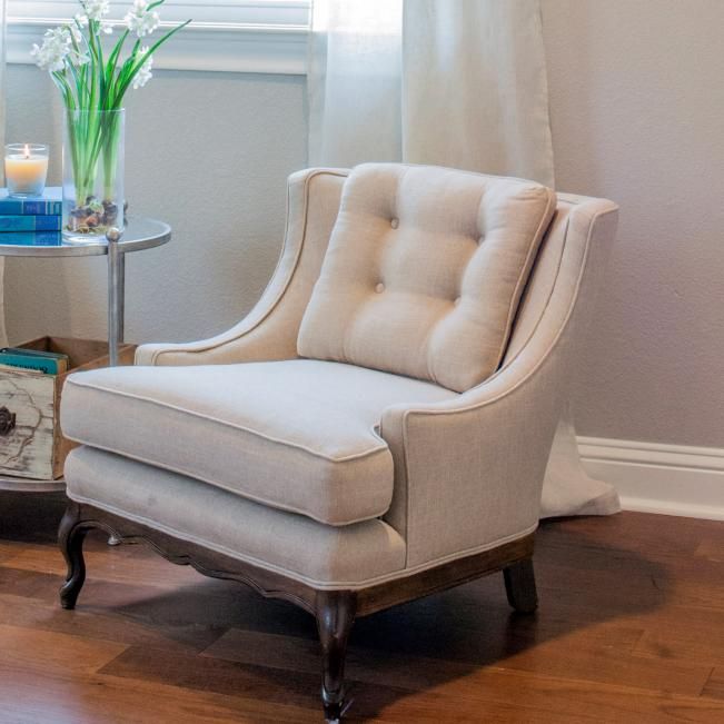Photos | Hgtv With Regard To Galesville Tufted Polyester Wingback Chairs (View 16 of 20)