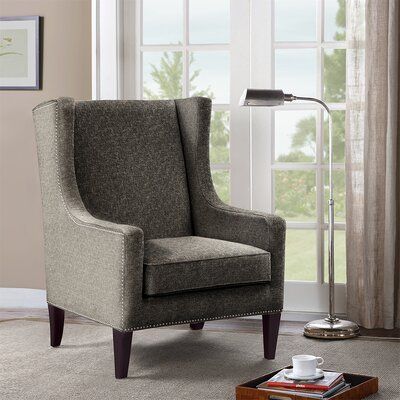 Pin Em Croche Passo A Passo Roupa Pertaining To Chagnon Wingback Chairs (View 15 of 20)