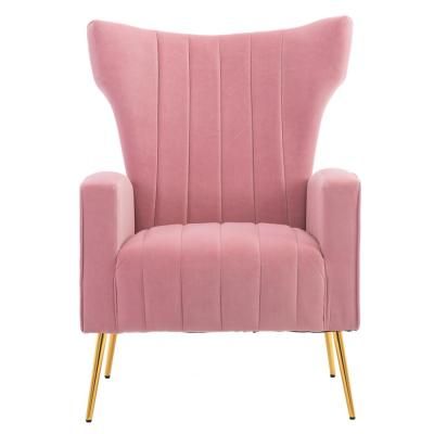 Pink – Accent Chairs – Chairs – The Home Depot With Regard To Erasmus Velvet Side Chairs (set Of 2) (View 18 of 20)