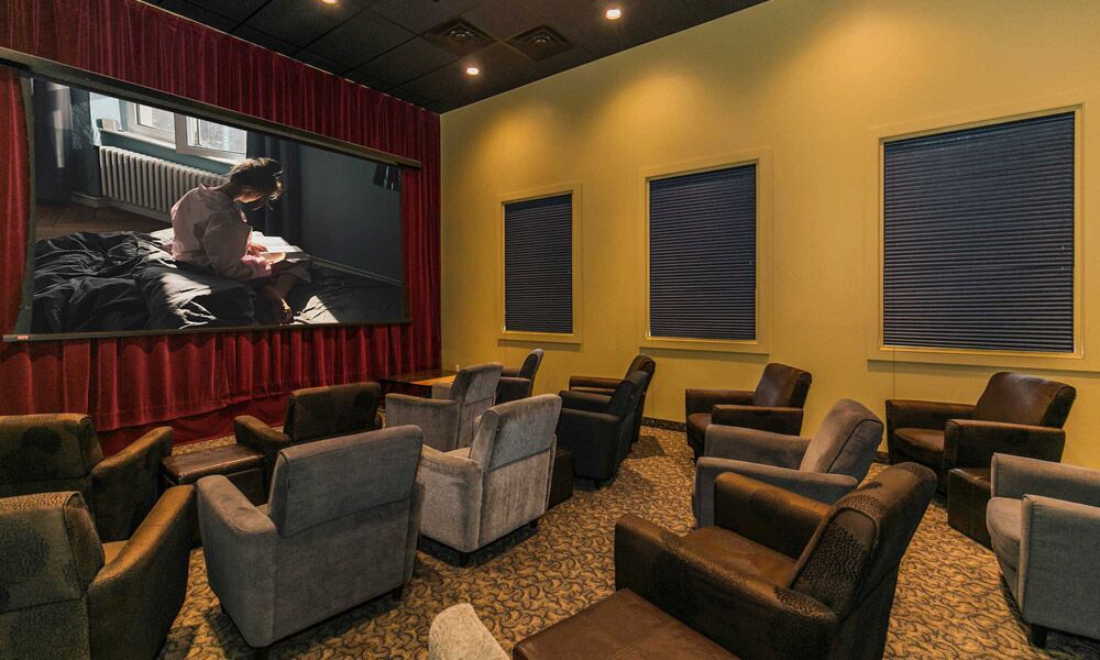 Private Events – The Showroom Cinema – Asbury Park Inside Asbury Club Chairs (View 12 of 20)