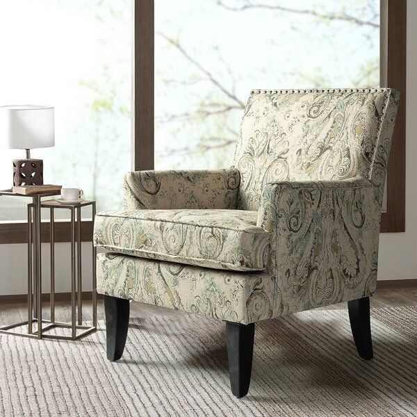 Robin Track Arm Club Chair Regarding Bethine Polyester Armchairs (set Of 2) (Photo 12 of 20)