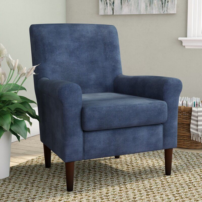 Ronald 28" W Polyester Blend Armchair In Hanner Polyester Armchairs (View 6 of 20)