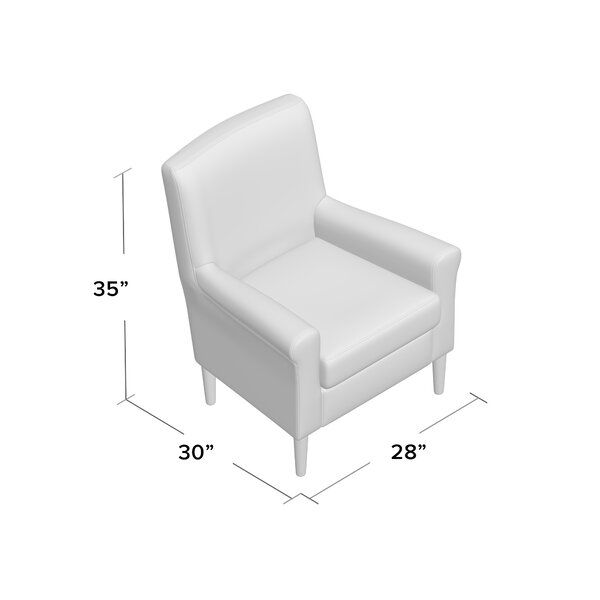 Ronald 28" W Polyester Blend Armchair In Ronald Polyester Blend Armchairs (Photo 8 of 20)