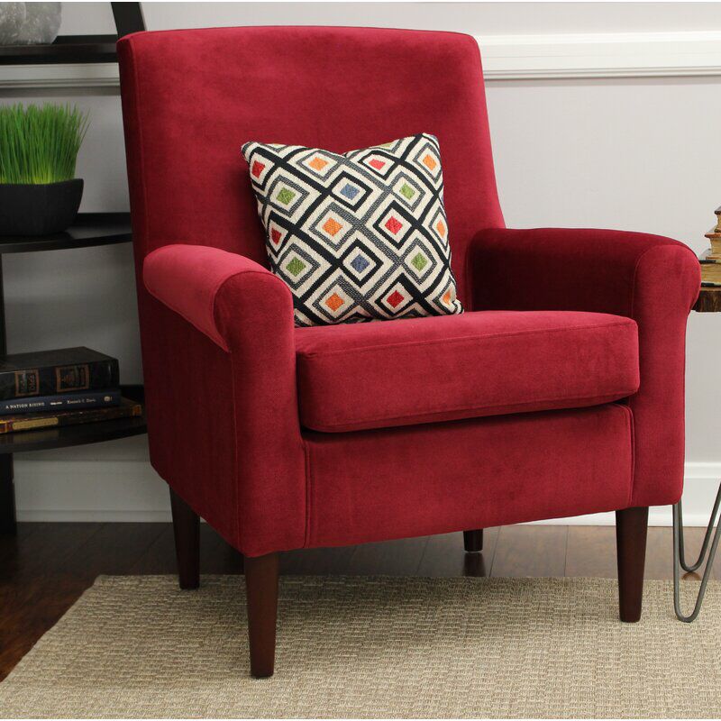 Ronald 28" W Polyester Blend Armchair | Upholstery Armchair In Ronald Polyester Blend Armchairs (Photo 12 of 20)