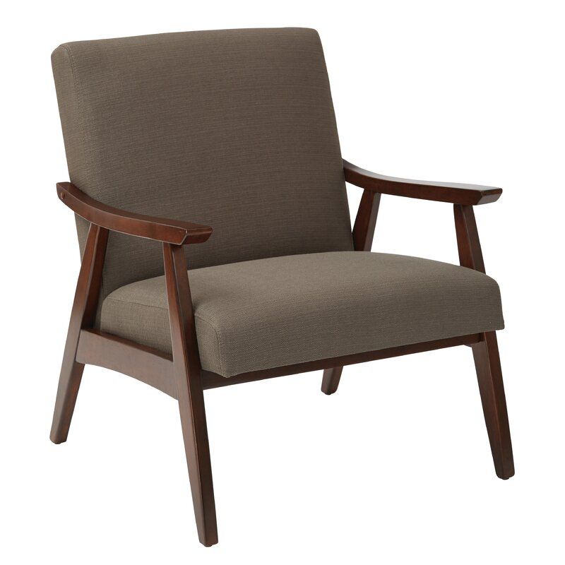Roswell 26.5" W Polyester Blend Lounge Chair Throughout Roswell Polyester Blend Lounge Chairs (Photo 1 of 20)