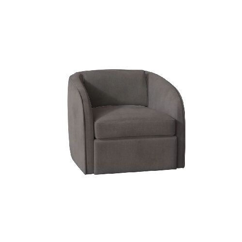 Savvy Favorites: Swivel Accent Chairs For A Modern Living Throughout Indianola Modern Barrel Chairs (Photo 12 of 20)