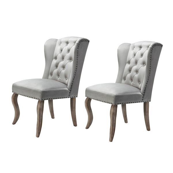 Set Of Two Accent Chairs With Alush Accent Slipper Chairs (set Of 2) (View 3 of 20)