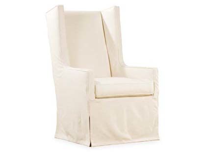 Slipcover Host Dining Chair – Luxury Designer Linen Chairs Within Chiles Linen Side Chairs (Photo 11 of 20)