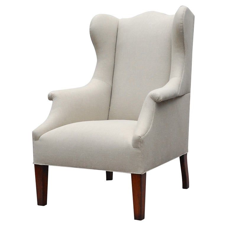"somerton"lee Stanton Armchair Upholstered In Belgian Linen Or Custom  Fabric Regarding Selby Armchairs (View 10 of 20)