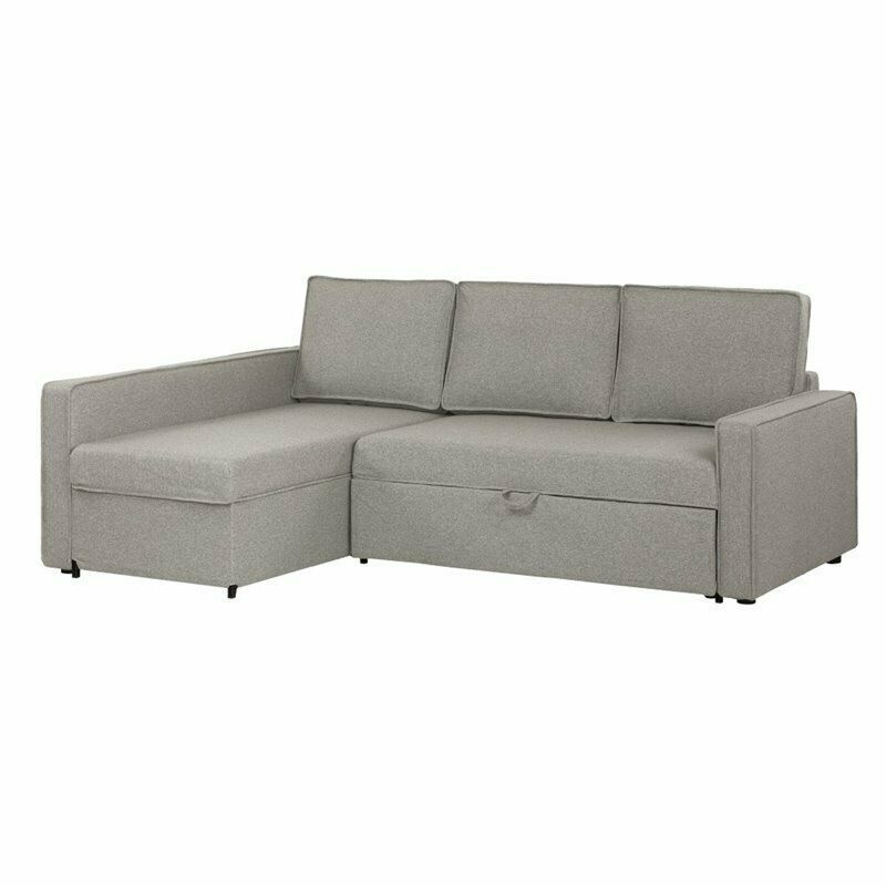 South Shore Liveit Cozy Storage Convertible Sectional In Gray Fog Pertaining To Live It Cozy Armchairs (View 9 of 20)
