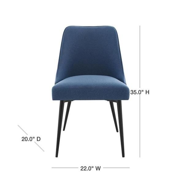 Steve Silver Colfax Blue Side Chair (set Of 2) Cf450sn – The In Esmund Side Chairs (set Of 2) (View 14 of 20)