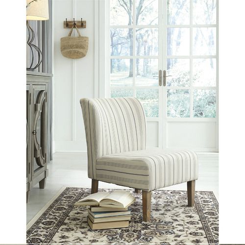 Striped Caldwell Accent Chair Within Caldwell Armchairs (Photo 15 of 20)