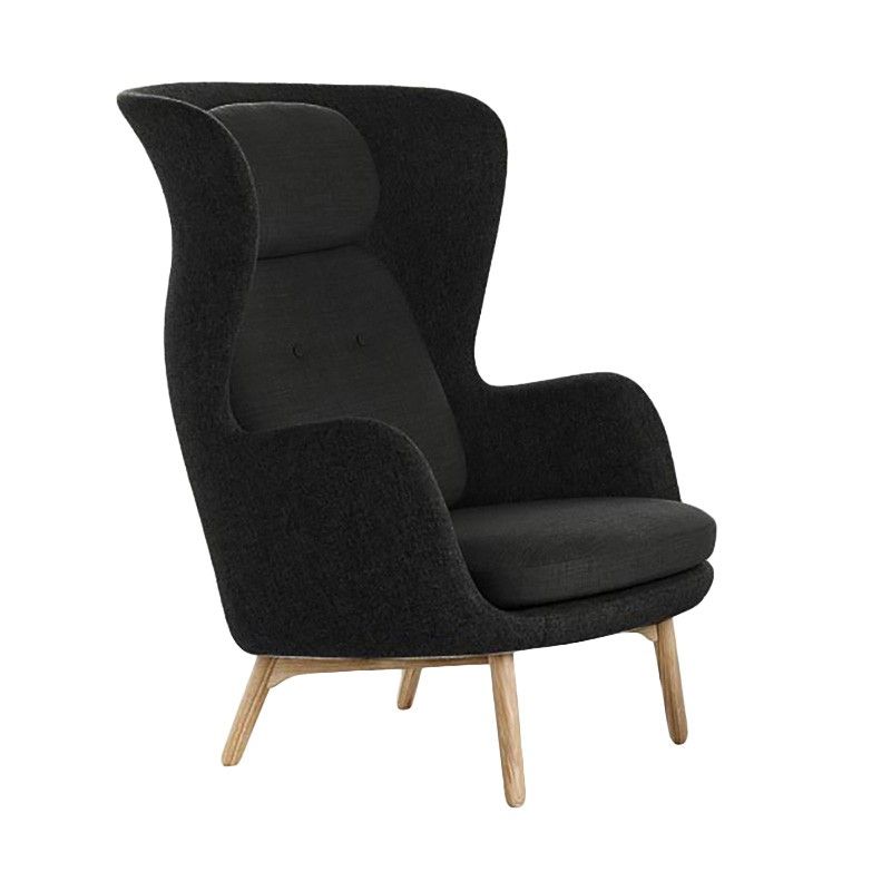 Suki Fabric Occasional Armchair, Anthracite In Suki Armchairs (View 13 of 20)