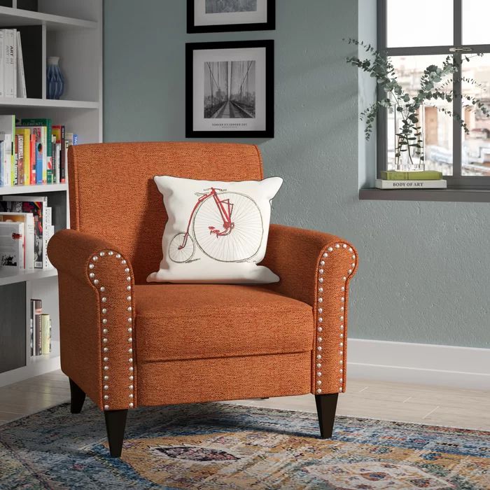 Trent Austin Design Amet 21.5" Armchair & Reviews | Wayfair Throughout Pitts Armchairs (Photo 7 of 20)
