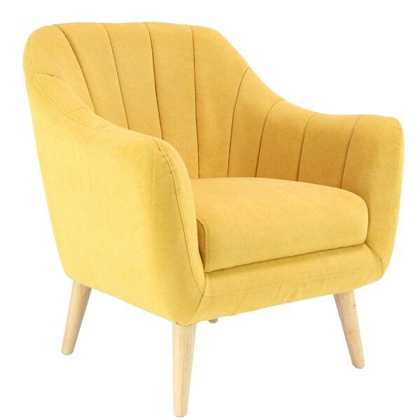 Veasley Armchair Inside Hanner Polyester Armchairs (Photo 9 of 20)