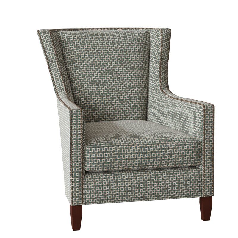 Verbena Wingback Chair With Sweetwater Wingback Chairs (Photo 10 of 20)