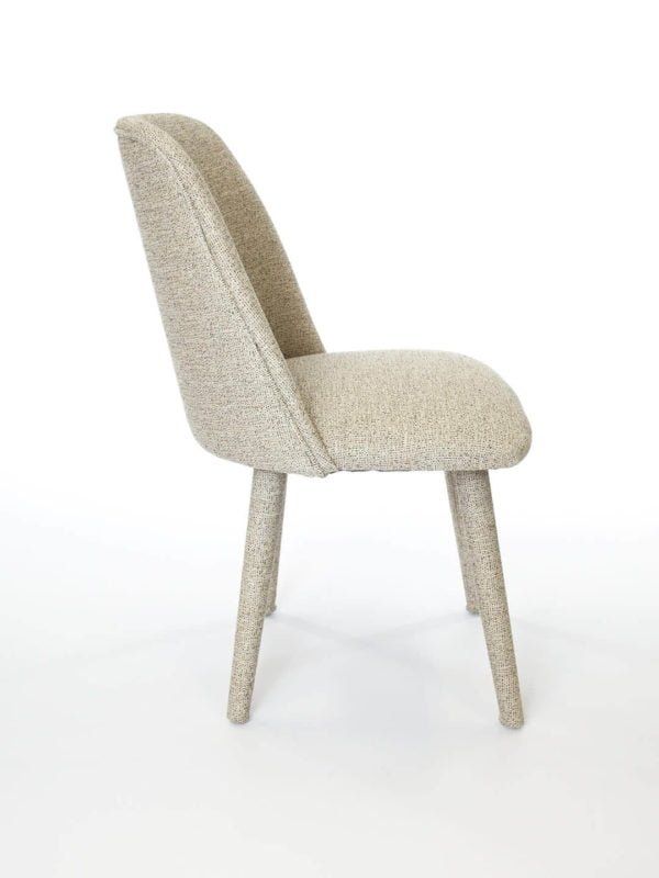 Victoria Chair – The Rug Collection Intended For Chiles Linen Side Chairs (Photo 5 of 20)