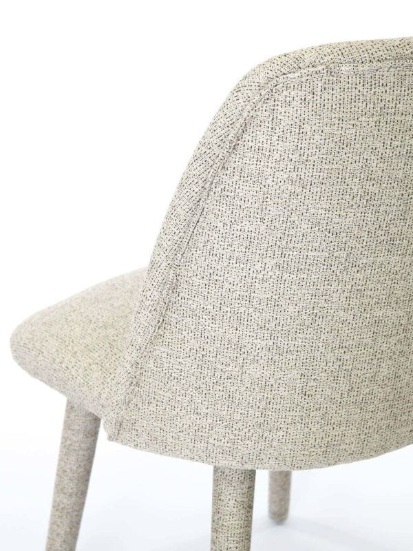 Victoria Chair – The Rug Collection Regarding Chiles Linen Side Chairs (Photo 8 of 20)