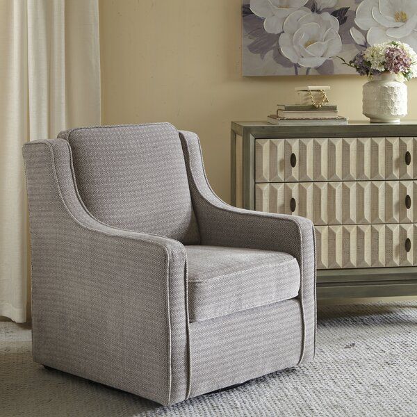 Vineland 28.35" W Polyester Swivel Armchair For Vineland Polyester Swivel Armchairs (Photo 1 of 20)