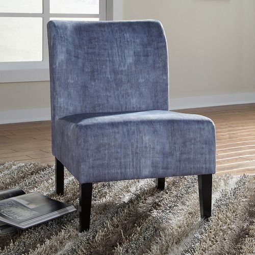 Washed Denim Caldwell Accent Chair Pertaining To Caldwell Armchairs (Photo 11 of 20)