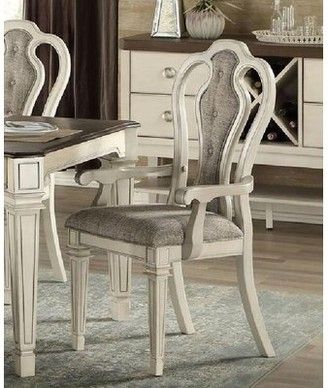White Tufted Chair | Shop The World's Largest Collection Of Pertaining To Autenberg Armchairs (View 17 of 20)