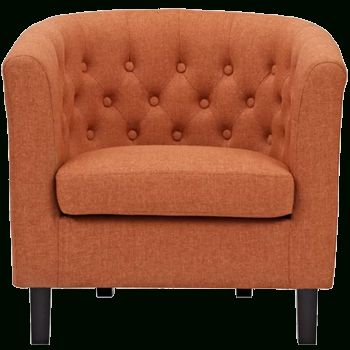 Ziaa Barrel Chair | Orange | Decorist Regarding Ziaa Barrel Chairs (View 13 of 20)
