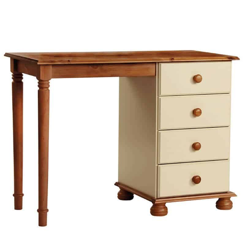 4 Drawer Dressing Table In 3 Finishes | Cheap Furniture In Kinston 74&quot; Wide 4 Drawer Pine Wood Sideboards (View 1 of 15)