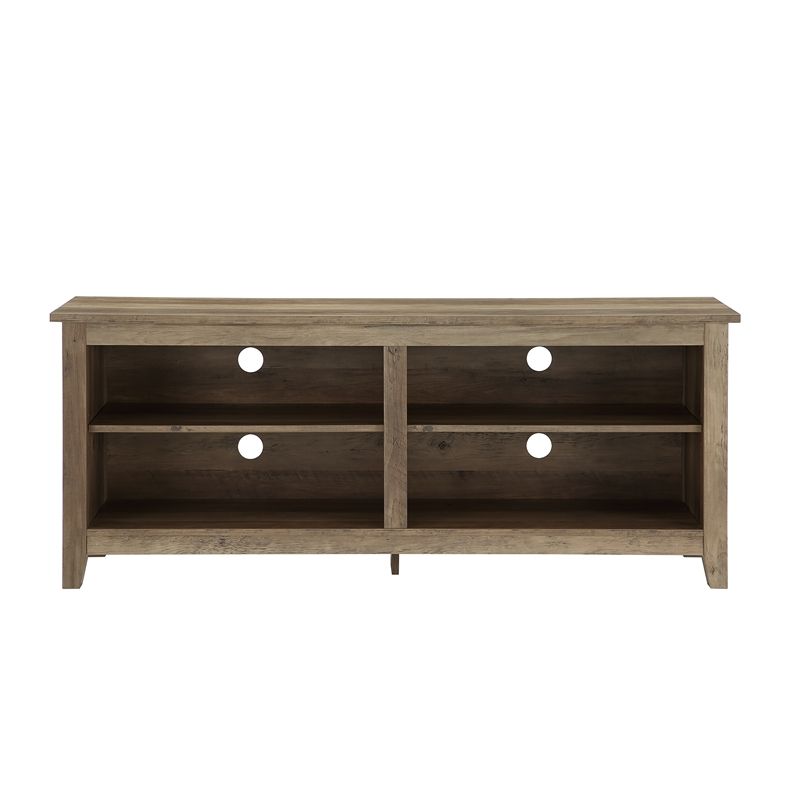 58 Inch Wood Tv Media Stand Storage Console In Reclaimed Inside Berene Tv Stands For Tvs Up To 58&quot; (View 5 of 15)