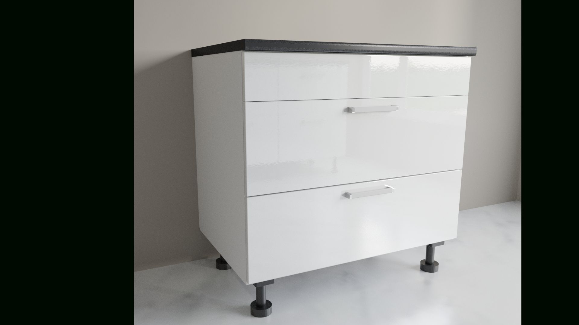 900mm Wide 2 Drawers Sink Base Cabinet Euro | Cheap Cabinets With Regard To Daisi 50" Wide 2 Drawer Sideboards (View 15 of 15)