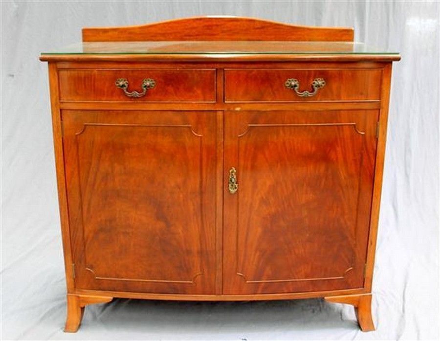 A Two Drawer Two Door Sideboard With Bracket Feet In A Intended For Daisi 50" Wide 2 Drawer Sideboards (View 12 of 15)