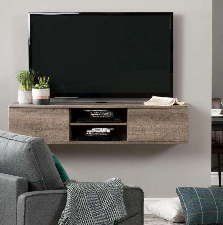 Agora Floating Mount Tv Stand For Tvs Up To 65" | Wall Inside Finnick Tv Stands For Tvs Up To 65" (View 11 of 15)