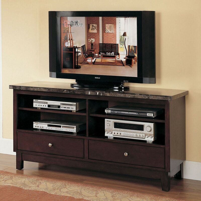 A&j Homes Studio Tv Stand For Tvs Up To 65 Inches | Wayfair Pertaining To Aaric Tv Stands For Tvs Up To 65" (View 8 of 15)