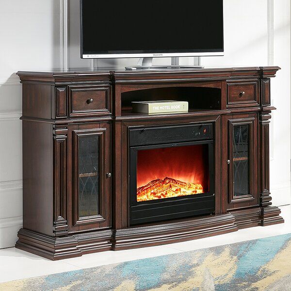Alcott Hill® Raya Tv Stand For Tvs Up To 70" With Electric In Lorraine Tv Stands For Tvs Up To 70" (View 3 of 15)