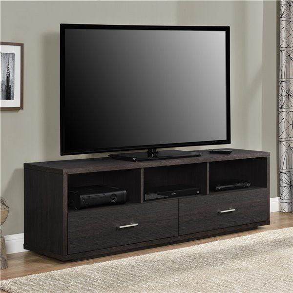 Ameriwood Home Clark Tv Stand For Tvs Up To 70 In –  (View 14 of 15)