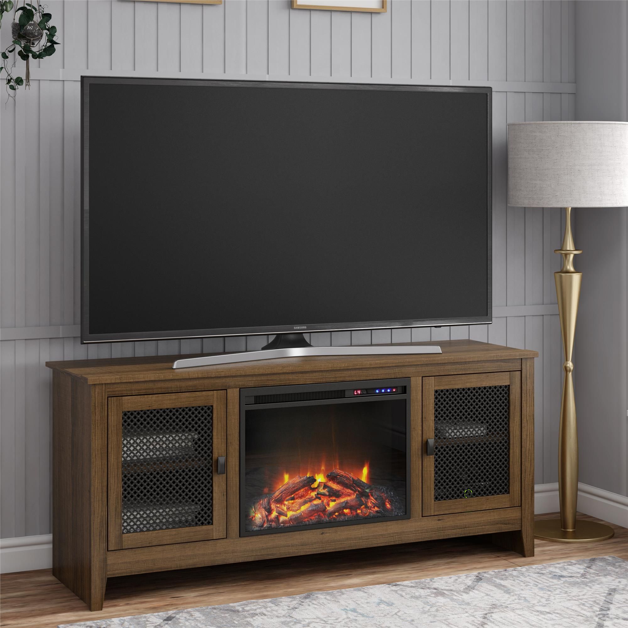 Ameriwood Home Paradise Valley Fireplace Tv Stand For Tvs In Aaric Tv Stands For Tvs Up To 65&quot; (View 10 of 15)