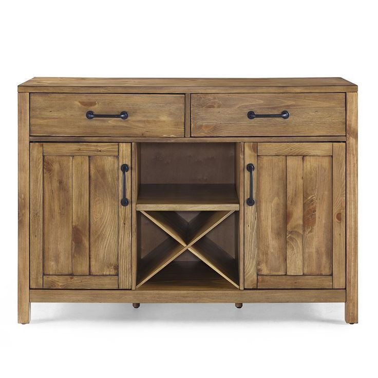 Avenal 52" Wide 2 Drawer Sideboard | Furniture, Farmhouse Intended For Milena 52&quot; Wide 2 Drawer Sideboards (View 12 of 15)