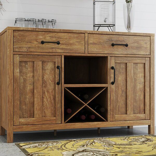 Avenal 52" Wide 2 Drawer Sideboard | Furniture, Farmhouse Pertaining To Pardeesville 55" Wide Buffet Tables (View 2 of 15)