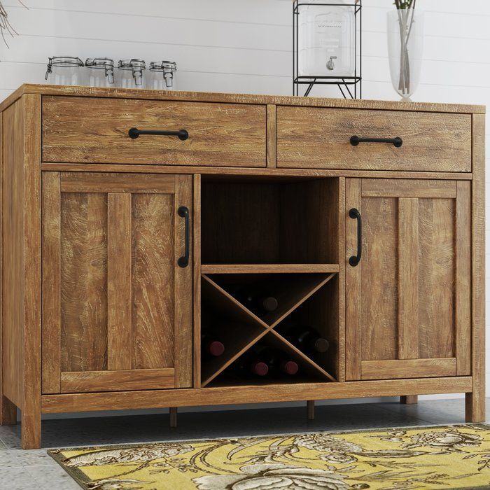 Avenal 52" Wide 2 Drawer Sideboard | Sideboard Buffet With Regard To Slattery 52" Wide 2 Drawer Buffet Tables (View 1 of 15)