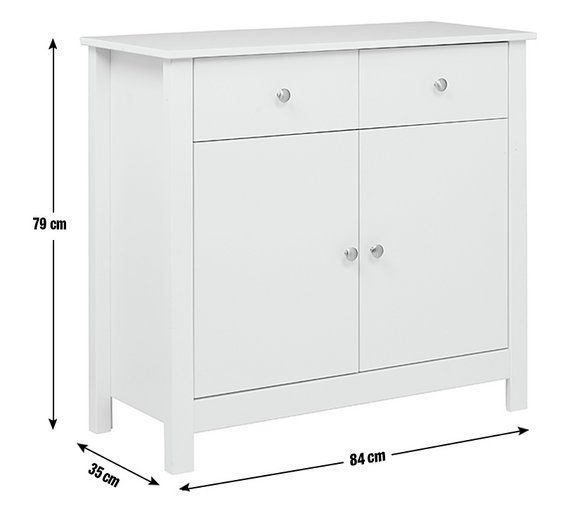 Buy Collection Osaka 2 Door 2 Drawer Sideboard – White At In Frida 71&quot; Wide 2 Drawer Sideboards (Photo 15 of 15)