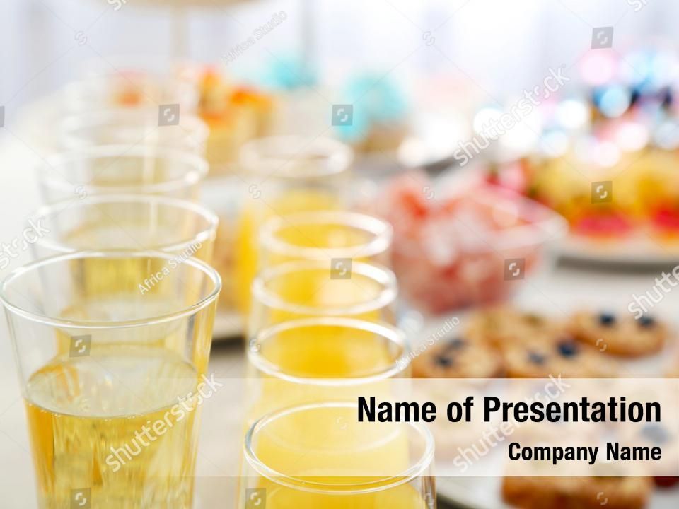 Canapes With Dessert Powerpoint Template – Canapes With With Regard To Laux  (View 10 of 10)
