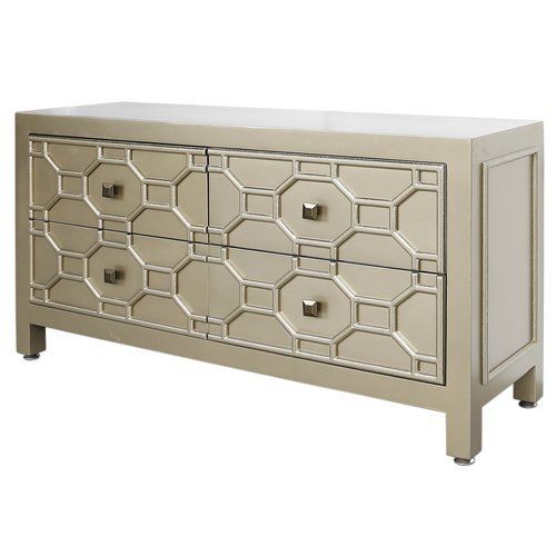 Canora Grey Raquel Sideboard | Mirrored Sideboard For Francisca 40" Wide Maple Wood Sideboards (View 15 of 15)