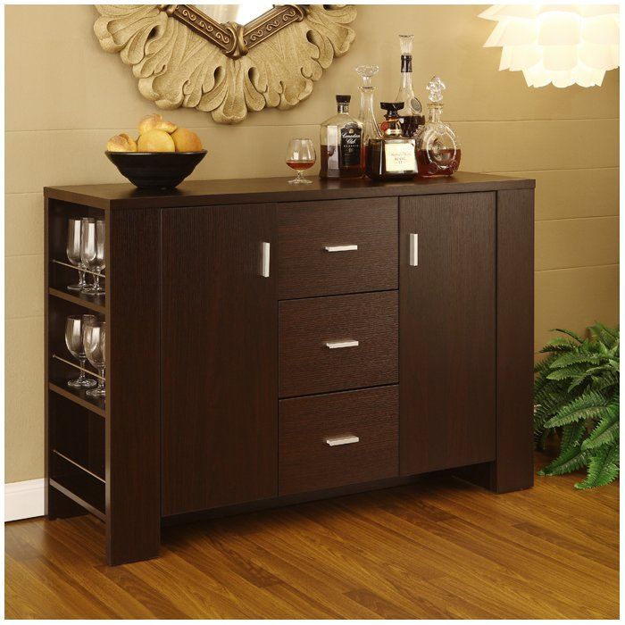 Chatham 48" Wide 3 Drawer Server | Dining Buffet, Decor Within Desirae 48" Wide 2 Drawer Sideboards (View 7 of 15)